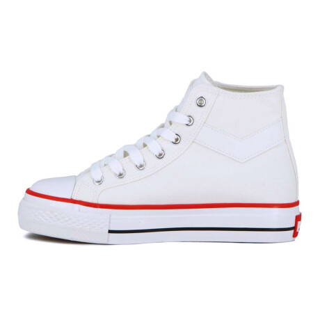 Pony Bota C/Plataforma Fifth Ave Women Blanco