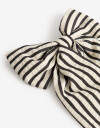 Hebillas Francesas Moño Moño Textil Estampado. - Estampado Rayas