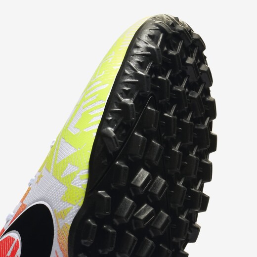 Zapato Nike Futbol Hombre VAPOR 13 ACADEMY NJR TF WHITE/BLACK Color Único
