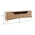 RACK 2 PUERTAS MADERA MACIZA - NEST RACK 2 PUERTAS MADERA MACIZA - NEST