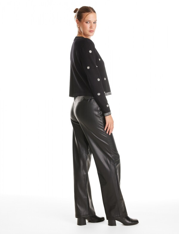 Chaqueta Strass NEGRO