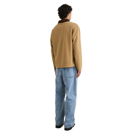 Buzo Rhythm Awake Polar Fleece Polo Beige