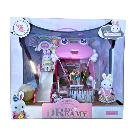 Playset Bay Dreamy Conejos con Juegos de Jardín 001