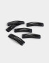 Hebillas Tic Tac Set por 6 Set De Hebillas Tic Tac - Negro