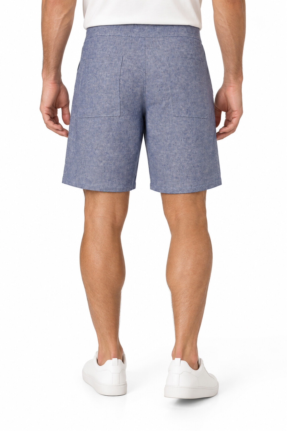 Bermuda Curibe Azul Melange