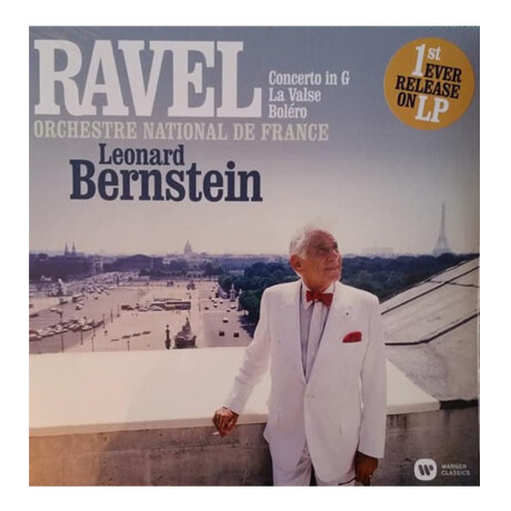 (l) Orchestre National De France / Leonard Bernstein - Ravel: Concerto In G. La Valse. Bolero - Vinilo (l) Orchestre National De France / Leonard Bernstein - Ravel: Concerto In G. La Valse. Bolero - Vinilo