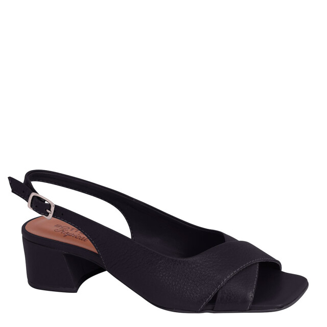 Sandalias de Mujer Bottero Cruzada Con Tira Trasera Negro