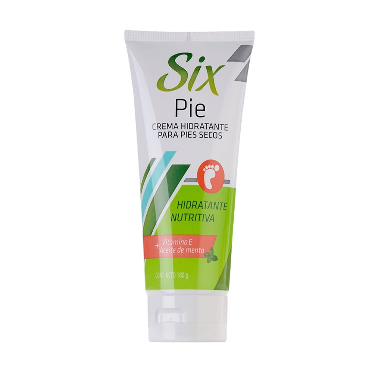 CREMA PARA PIES SIX 180 GR HIDRATANTE 