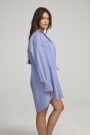 CAMISA STRIPE SHIRTING Celeste