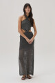 Vestido Joan Plateado