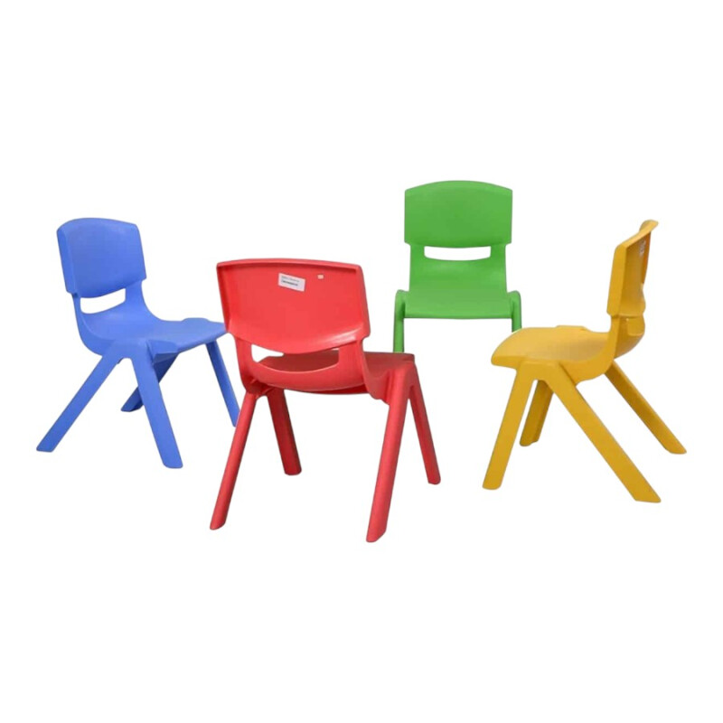 Silla infantil polipropileno Rojo