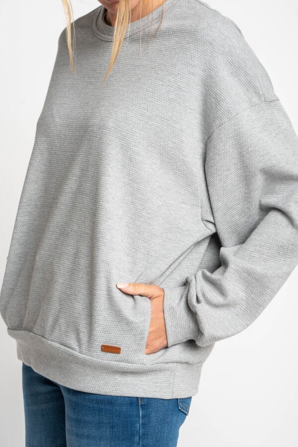 Sweater Gris Melange