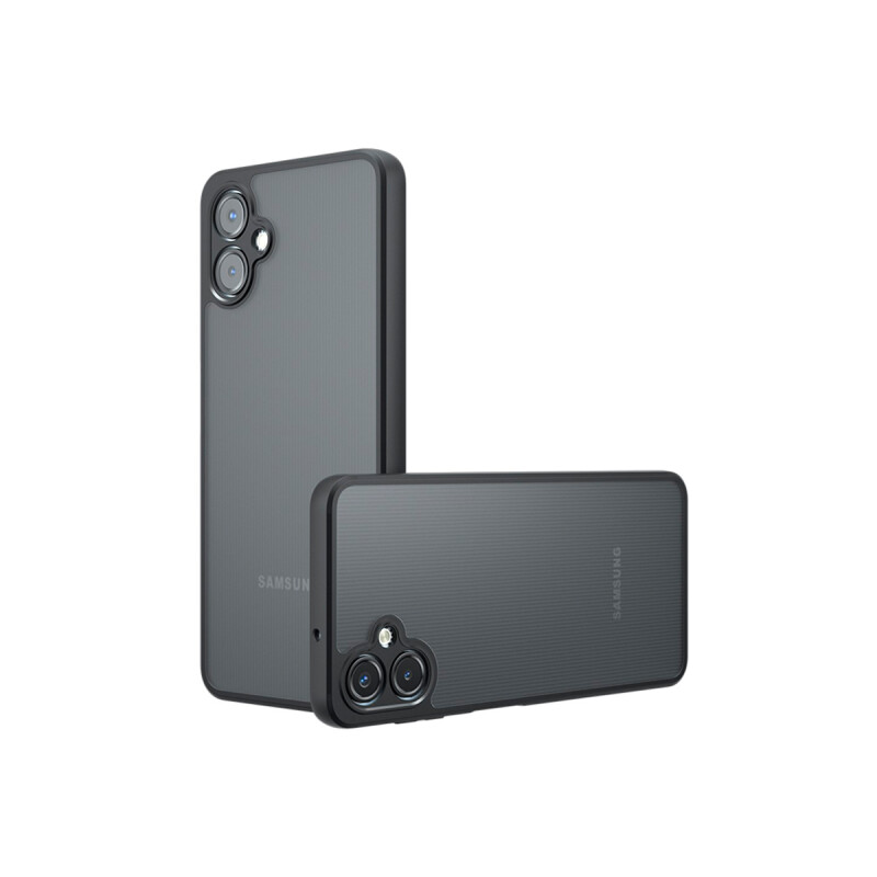 Protector para Samsung Galaxy A06 color negro transparente Protector Para Samsung Galaxy A06 Color Negro Transparente