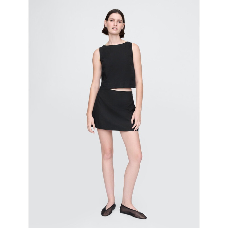 MINI SKORT BLACK