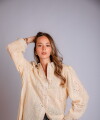 Camisa Lucienne beige