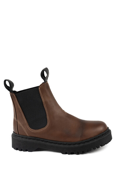 Bota Línea KIKOS modelo Jagger Cuero Chocolate