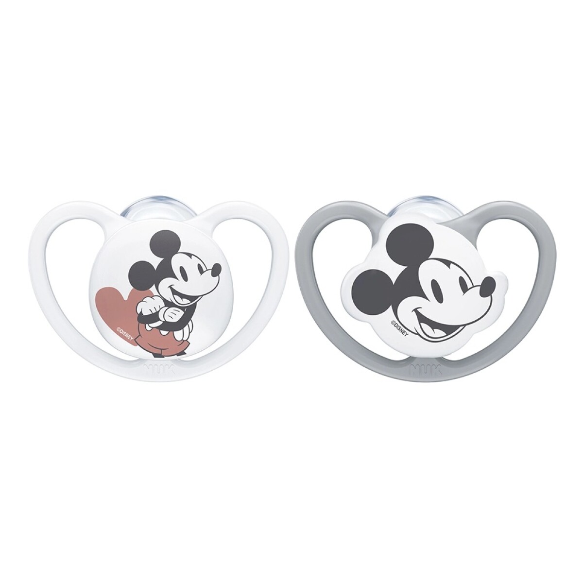 NUK CHUPETE SILICONA SPACE DISNEY 6 a 18 MESES GRIS 2 U 