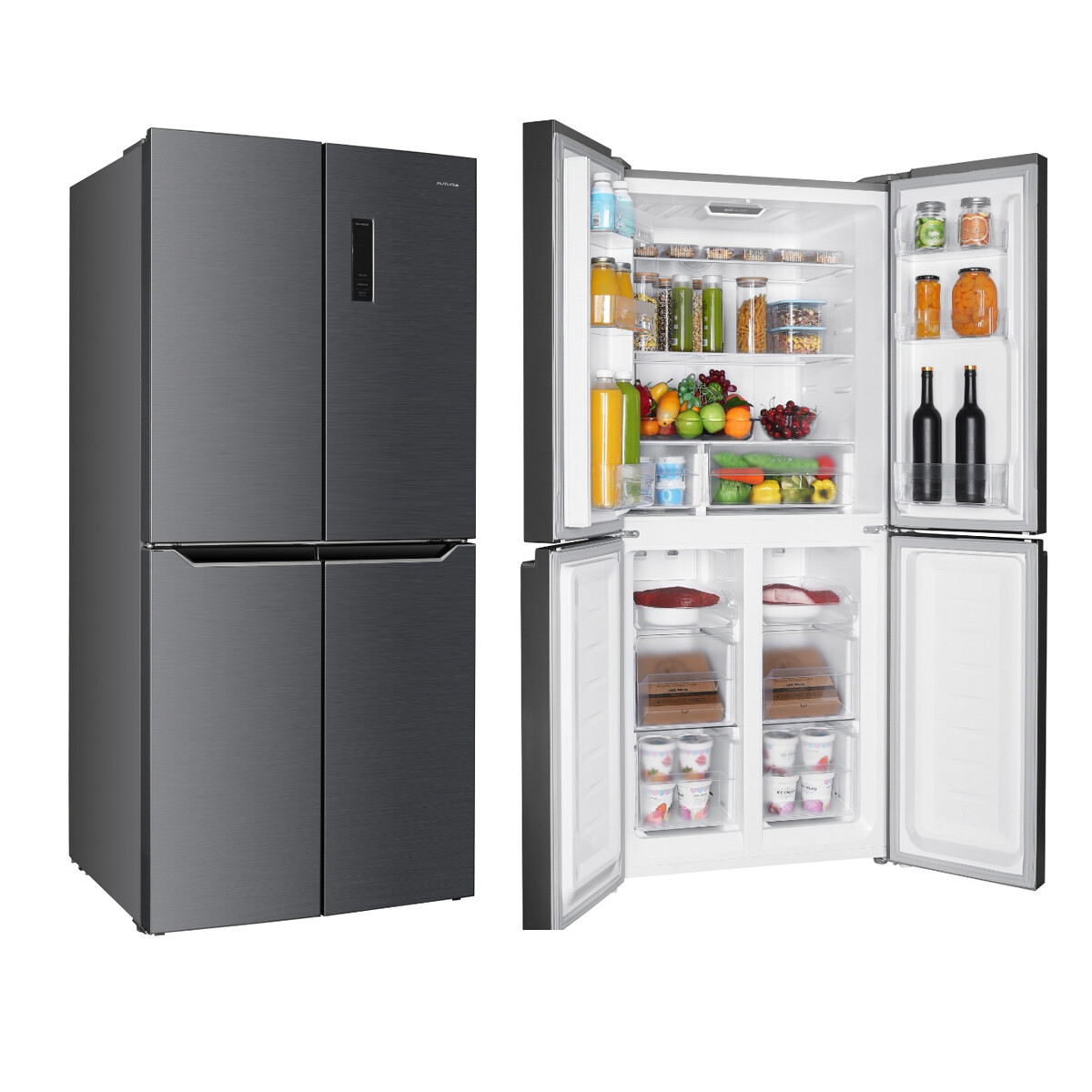 Heladera Futura Fut- Mp470nf-xin - HELADERA SIDEBYSIDE FUTURA PLUS INVERTER 