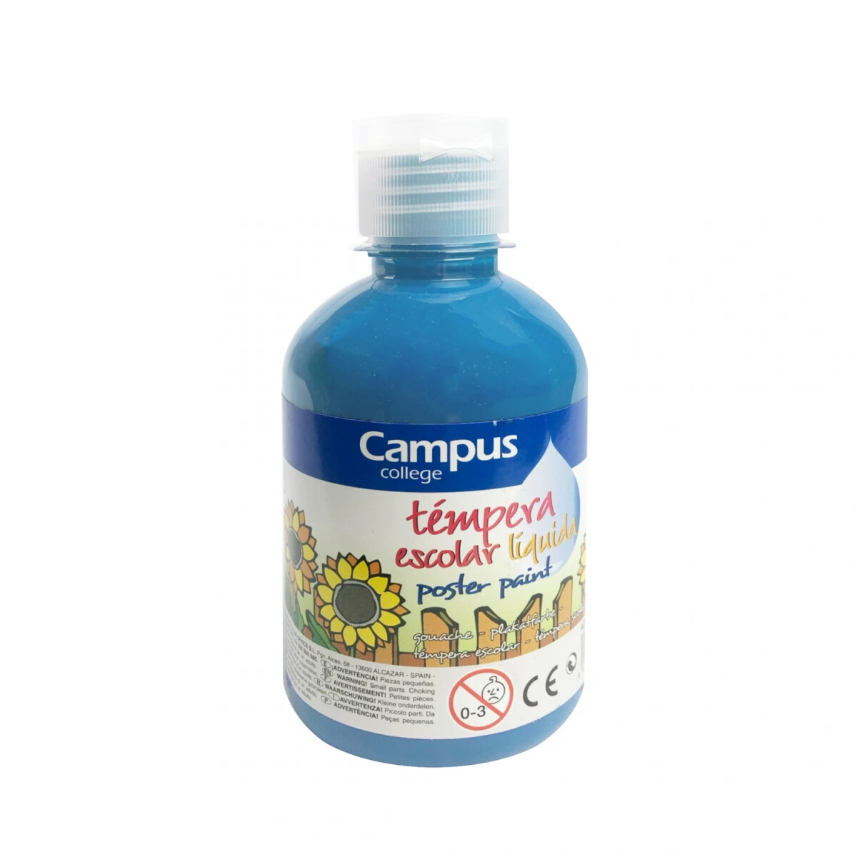 Témpera Campus 250 ml - Celeste 