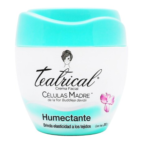 TEATRICAL CREMA FACIAL HUMECTANTE CON CELULAS MADRE Y AGUACATE 200gr TEATRICAL CREMA FACIAL HUMECTANTE CON CELULAS MADRE Y AGUACATE 200gr