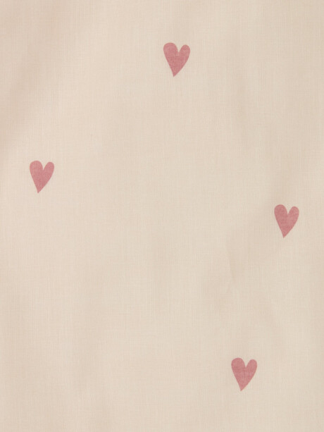 Juego funda nórdica junior STEFFI 100x140 rosa Juego funda nórdica junior STEFFI 100x140 rosa