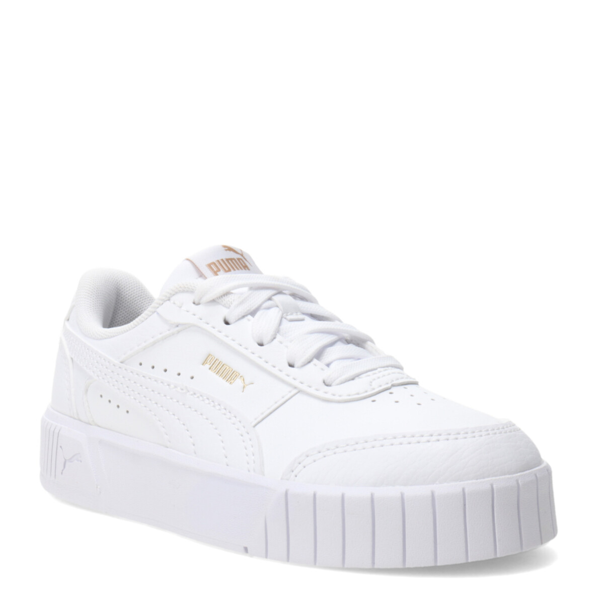 Championes Infantiles Puma Carina Mía Ps - Blanco - Dorado 