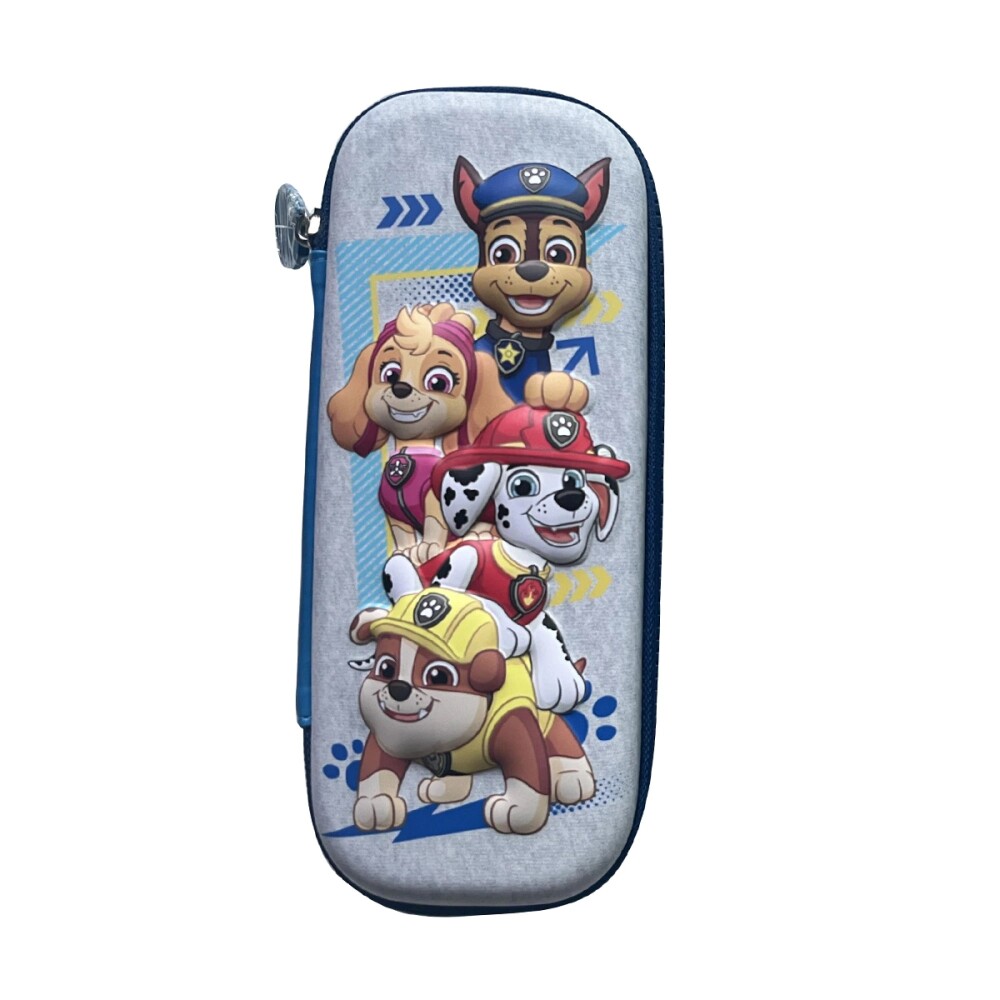 Cartuchera Escolar EVA 3D Paw Patrol Gris ESCOLAR CARTUCHERA EVA 3D PAW PATROL GRIS -