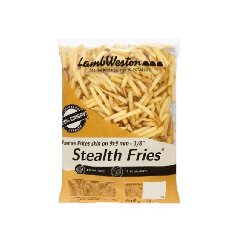 Papas fritas con piel 11mm 2,5 kgs Papas fritas con piel 11mm 2,5 kgs