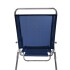 Sillón reclinable en aluminio King, 140 kg súper resistente AZUL MARINO