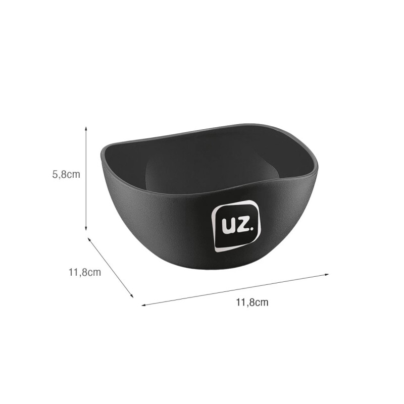 Set x6 Bowls de plástico 300ml NEGRO