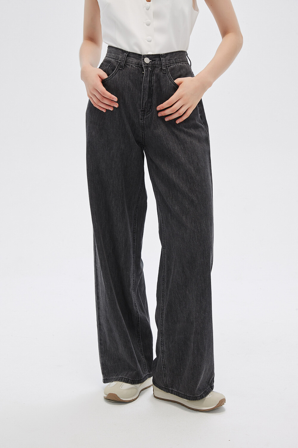 Pantalon Levannia Gris Medio