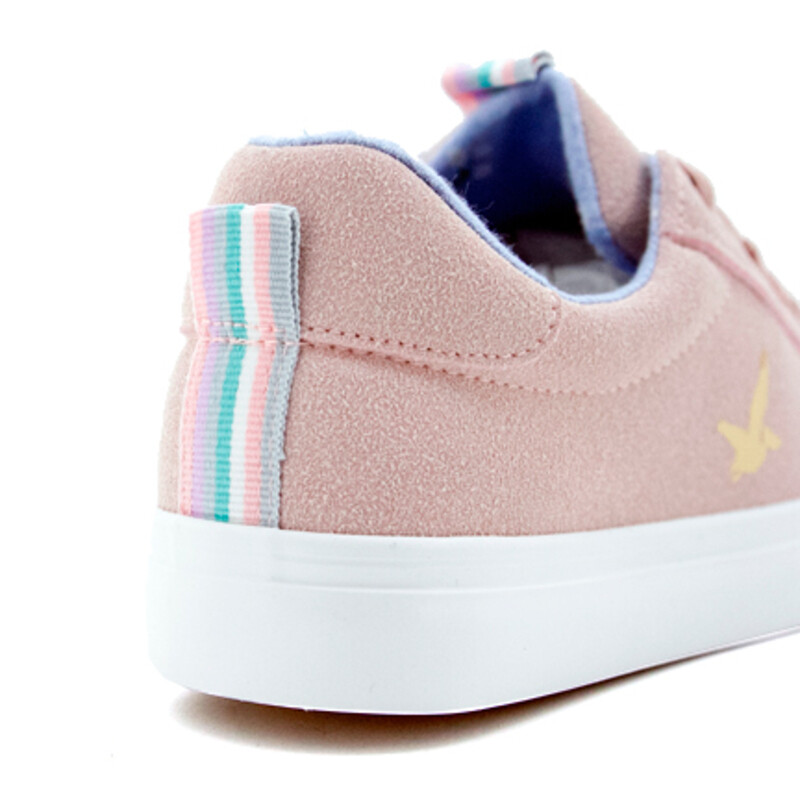 Championes Santa Barbara Rio 21 Suede de Mujer Rosa Claro