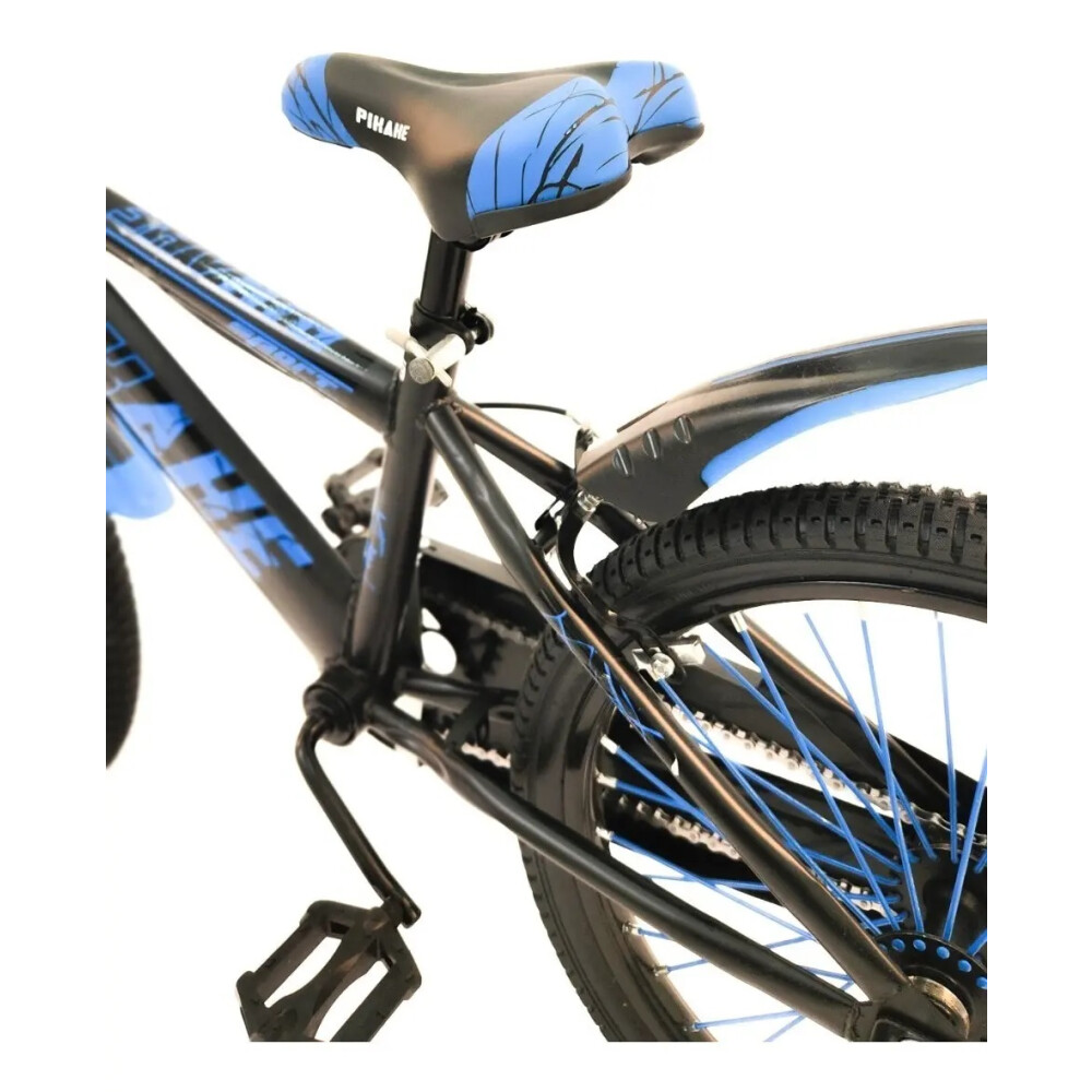 Bicicleta Rodado 20 Con Caramañola AZUL