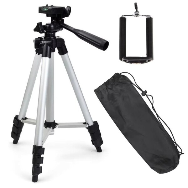 Tripode Profesional Celular 360 Pies De Goma + Estuche 130cm Tripode Profesional Celular 360 Pies De Goma + Estuche 130cm