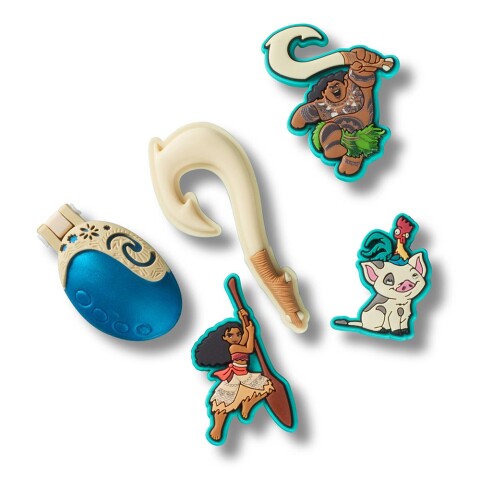 Jibbitz Disney Moana 5 Pack Multicolor