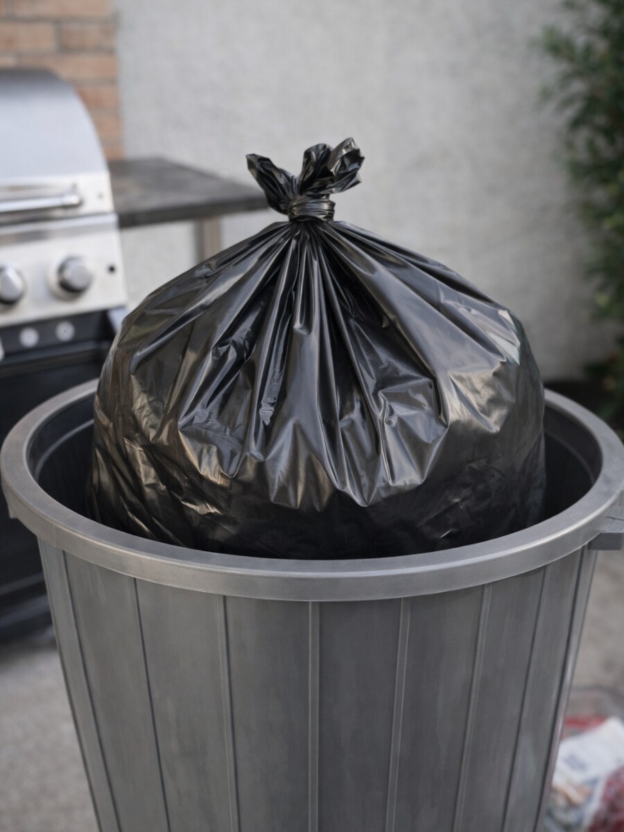 BOLSAS RESIDUOS EN ROLLO - 70x105 cm negro