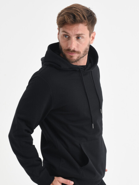 Hoodie deportivo Negro