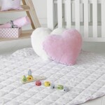Almohadón Soft Corazón Rosa