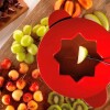 JUEGO DE FONDUE HIERRO FUNDIDO ROJO JUEGO DE FONDUE HIERRO FUNDIDO ROJO