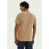 CAMISETA MM MASC MARROM CLARO
