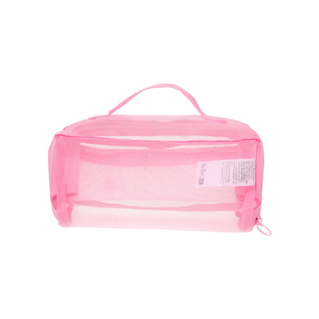 Portacosméticos malla pink Portacosméticos malla pink