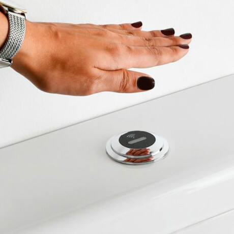 DEPOSITO DUAL TOUCHLESS LINEA FONTANA BLANCO LOZA SANITARIA 000