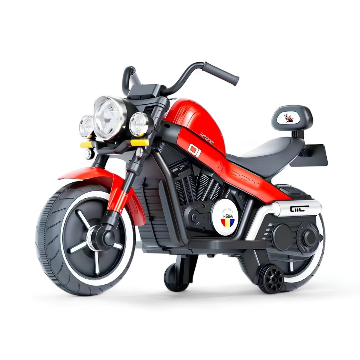 Moto a Batería Bebesit Iron 12 Volt - Rojo 