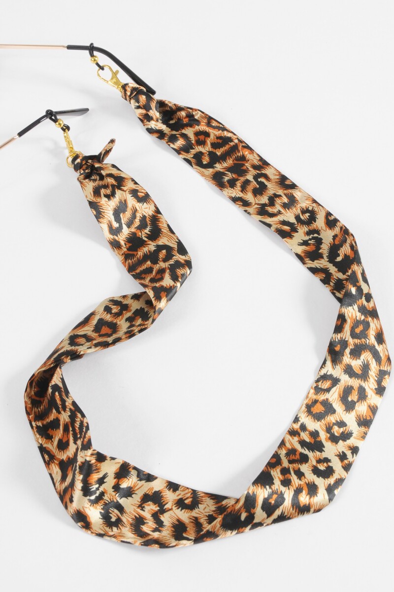 Correa de lentes animal print animal print