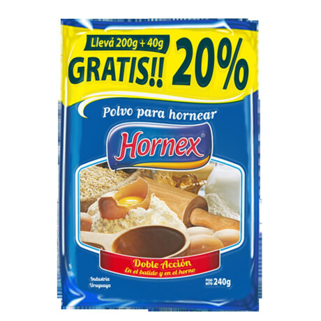 POLVO DE HORNEAR HORNEX 200G POLVO DE HORNEAR HORNEX 200G