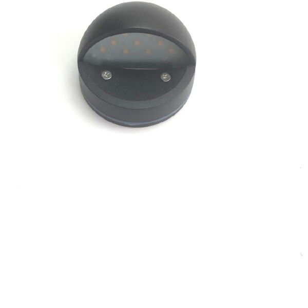 Tortuga Medio Parpado Led 0.9W Negro Tortuga Medio Parpado Led 0.9W Negro