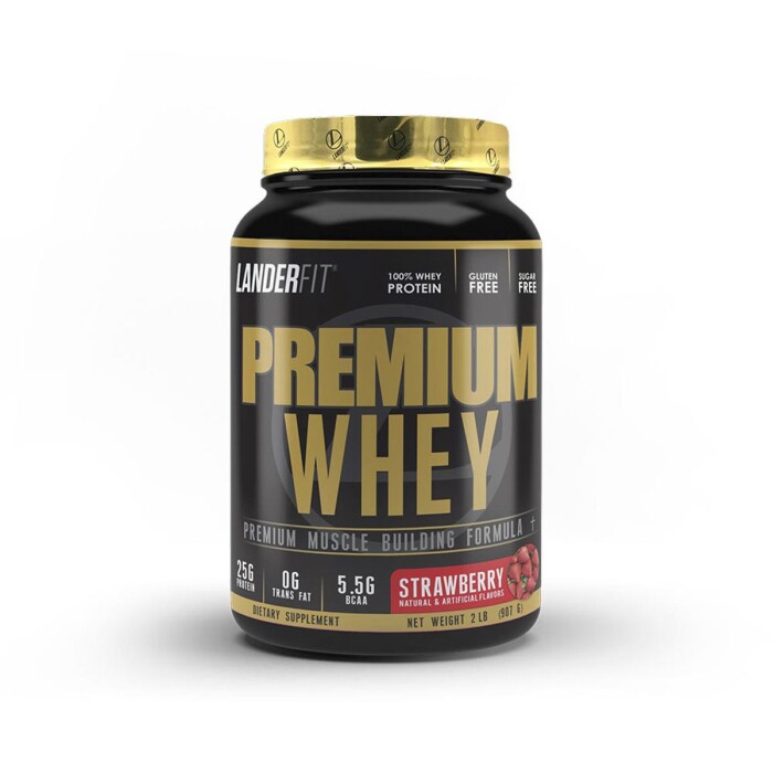 PREMIUM WHEY STRAWBERRY LANDERFIT FR. X única