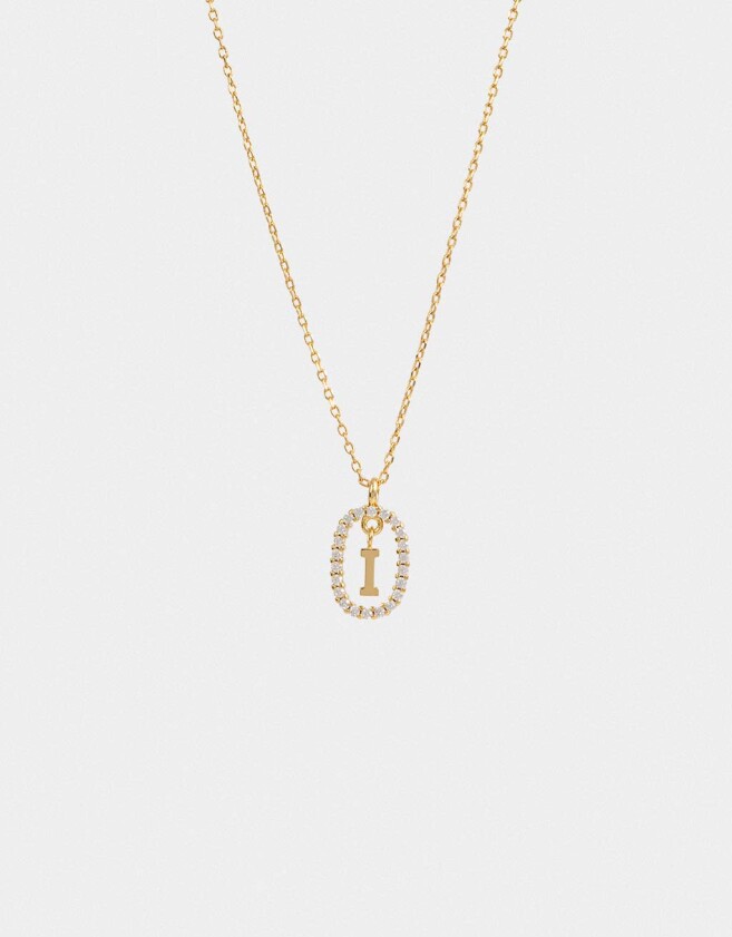 Cadena Corta con Dije Premium Gold Cortos - Dorado