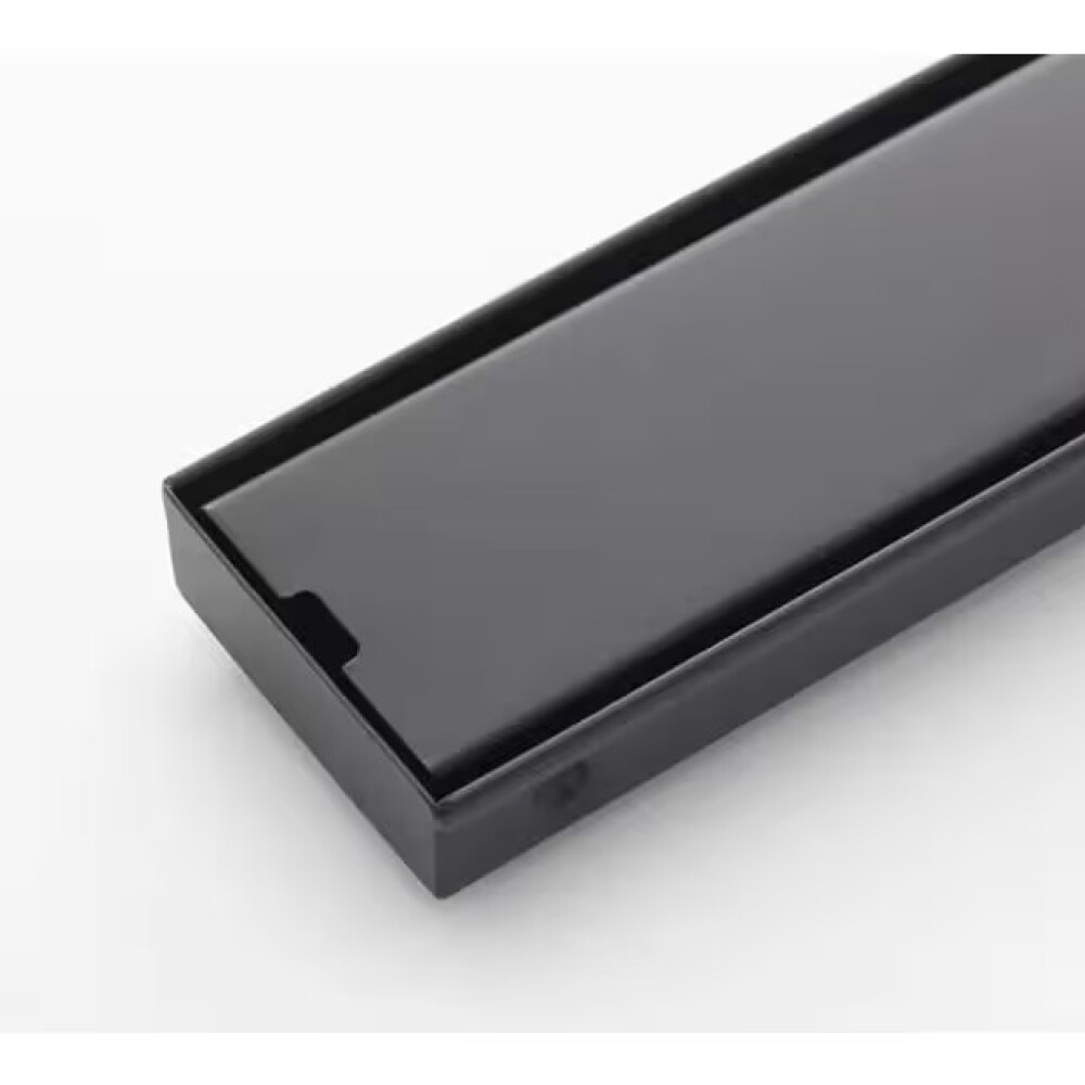 Receptáculo lineal Negro Mate revestible 50 cm DMC Receptáculo Lineal Negro Mate Revestible 50 Cm Dmc
