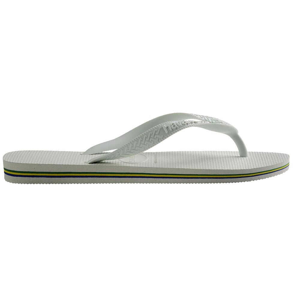 Sandalias Havaianas Brasil Unisex Blanco